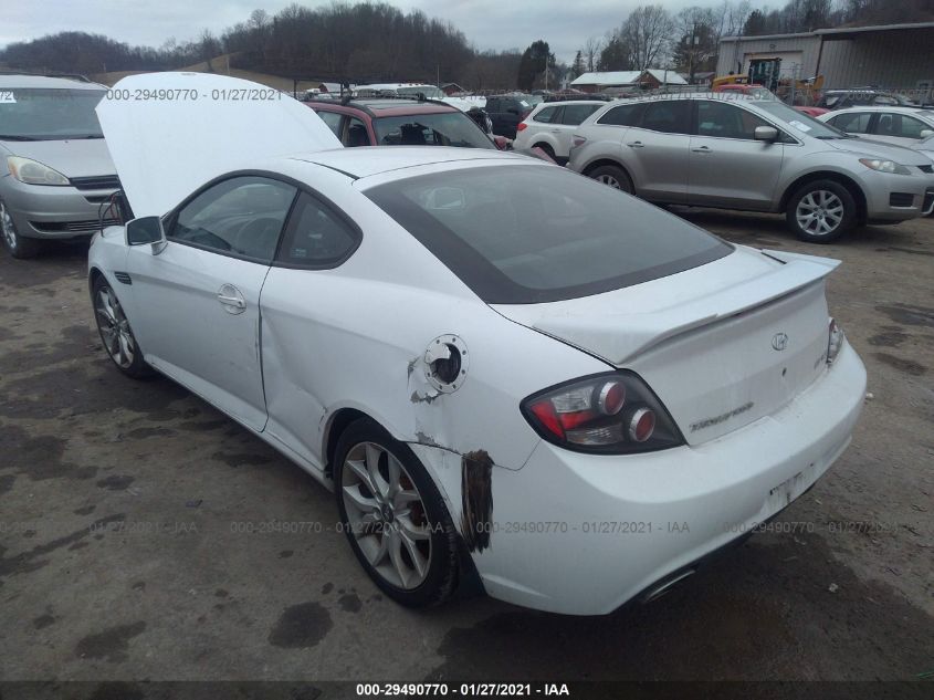 2008 Hyundai Tiburon Gt/Gt Limited/Se VIN: KMHHN66F68U288898 Lot: 29490770