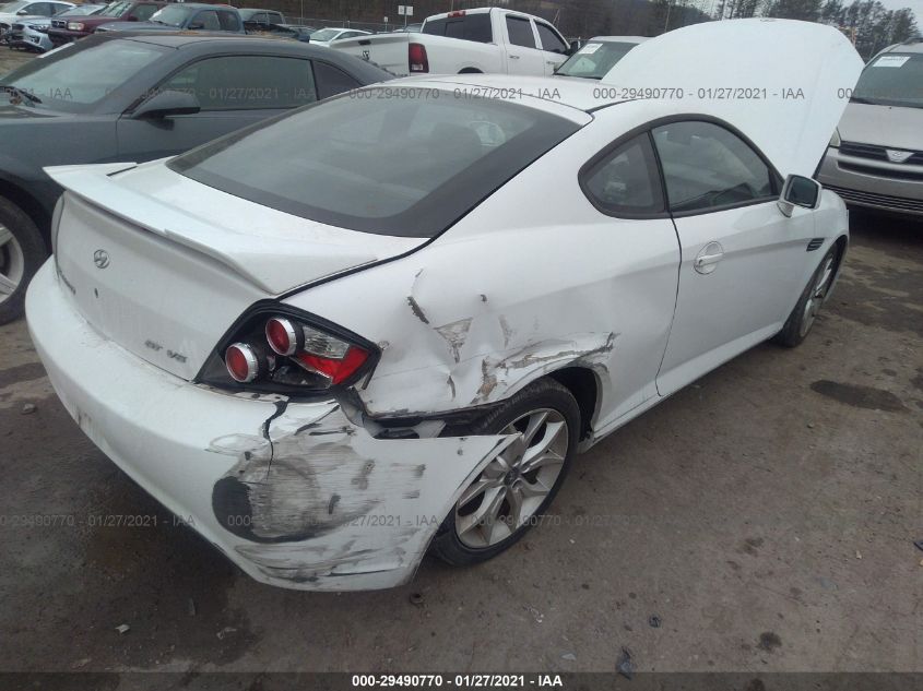 2008 Hyundai Tiburon Gt/Gt Limited/Se VIN: KMHHN66F68U288898 Lot: 29490770