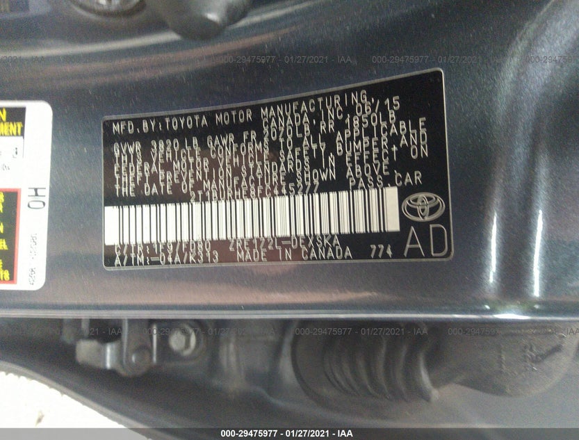 2T1BURHE8FC445277