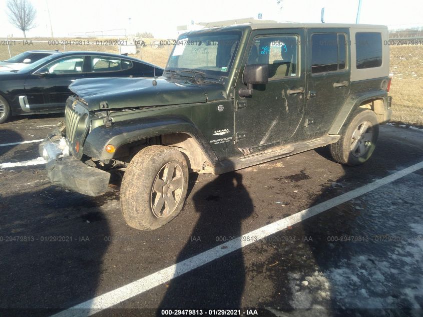 2008 Jeep Wrangler Unlimited Sahara VIN: 1J4GA59138L552830 Lot: 29479813