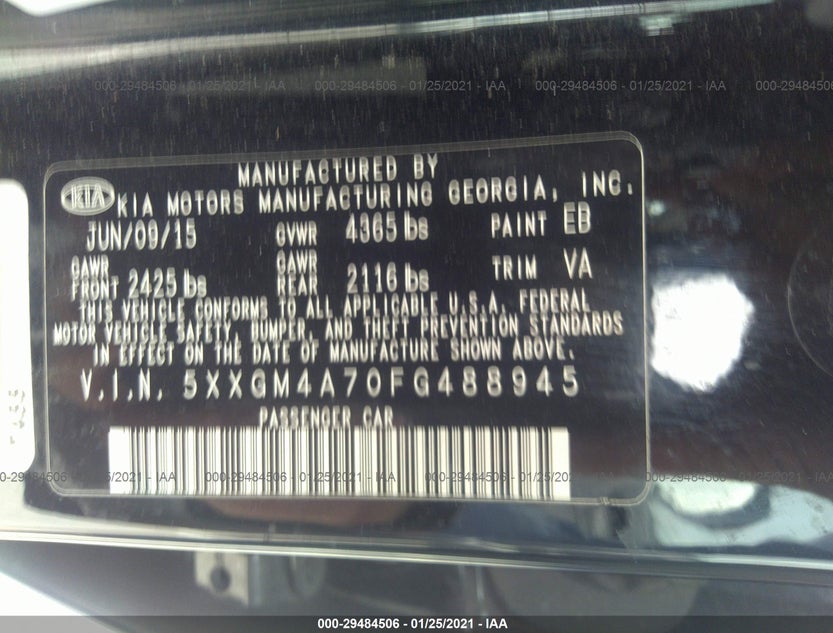 5XXGM4A70FG488945