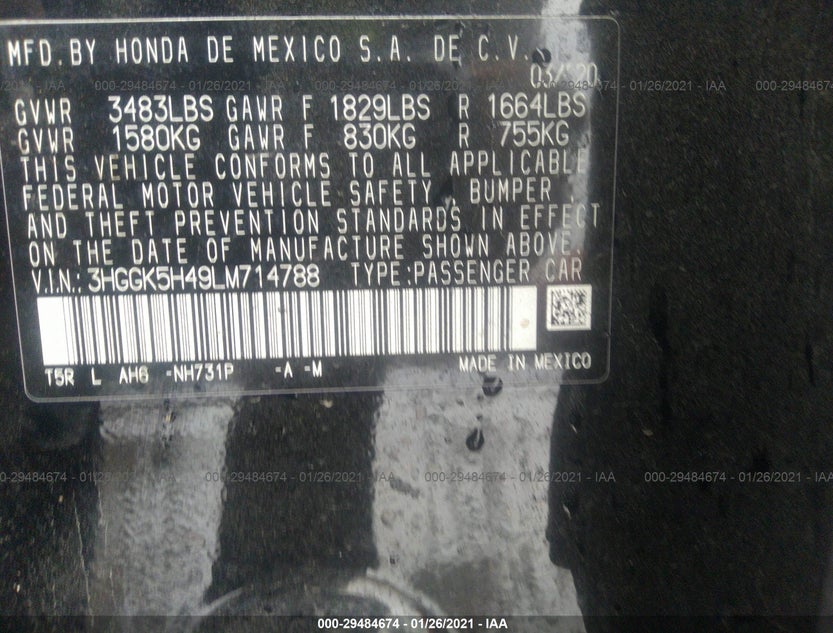 3HGGK5H49LM714788