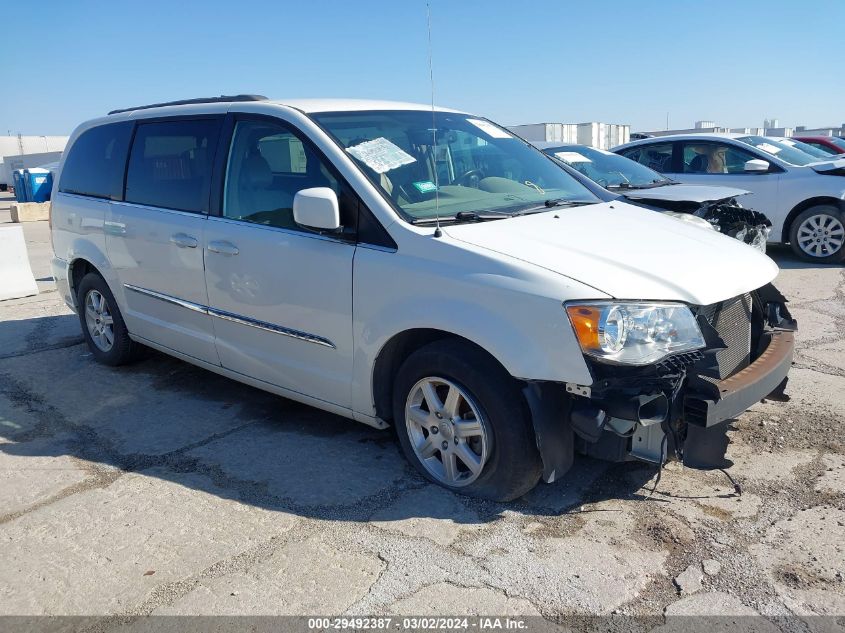 2012 Chrysler Town & Country Touring VIN: 2C4RC1BG7CR344207 Lot: 29492387