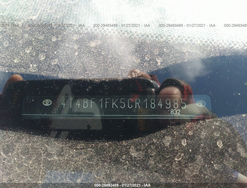 4T4BF1FK5CR184985