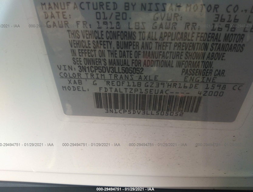 3N1CP5DV3LL505052