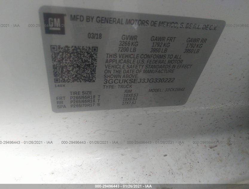 3GCUKSEJ3JG330222