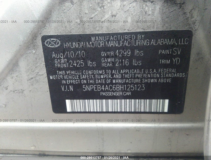5NPEB4AC6BH125123