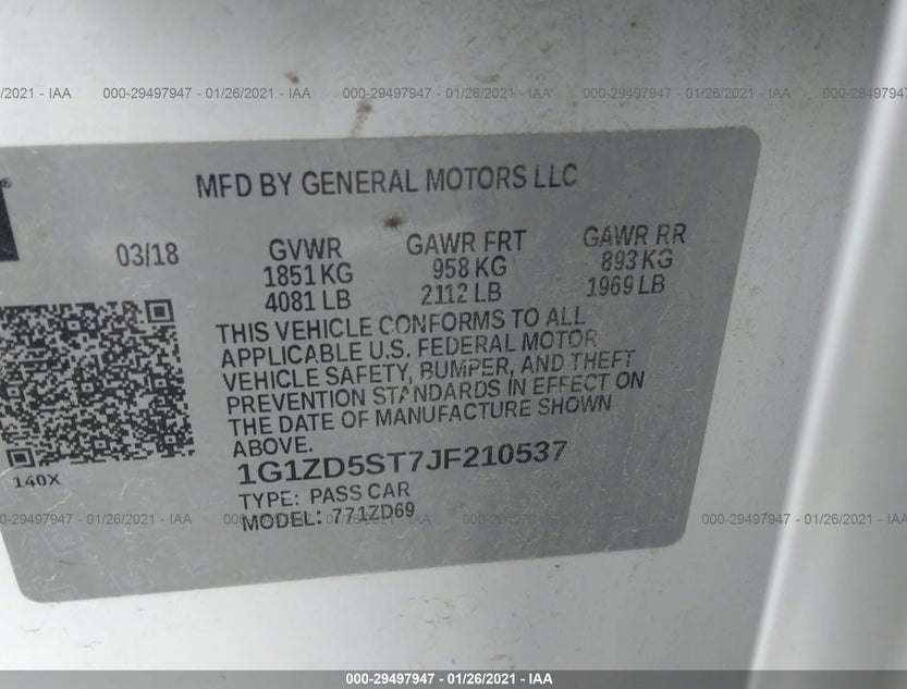 1G1ZD5ST7JF210537