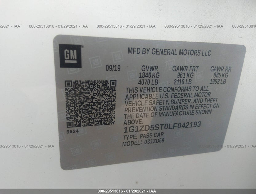 1G1ZD5ST0LF042193