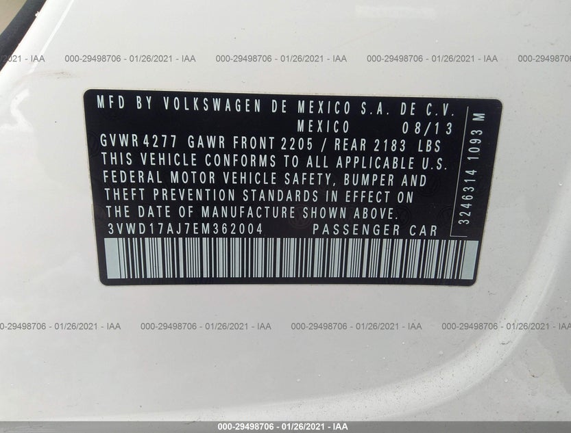 3VWD17AJ7EM362004