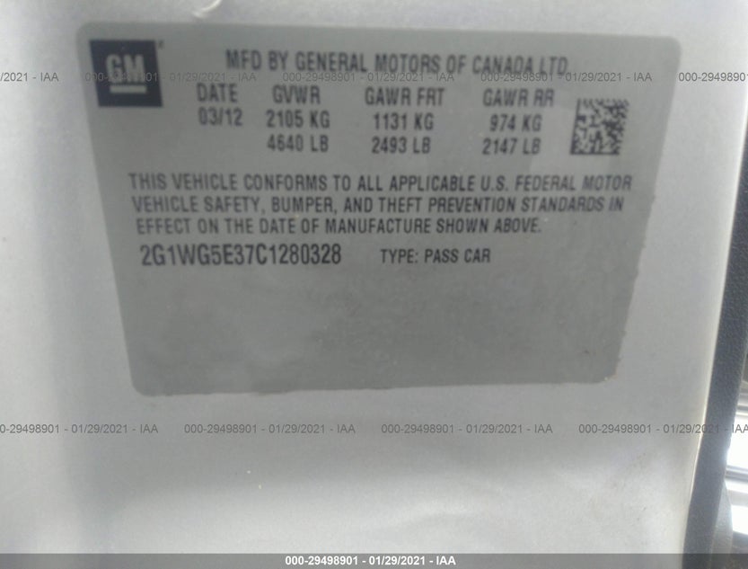 2G1WG5E37C1280328