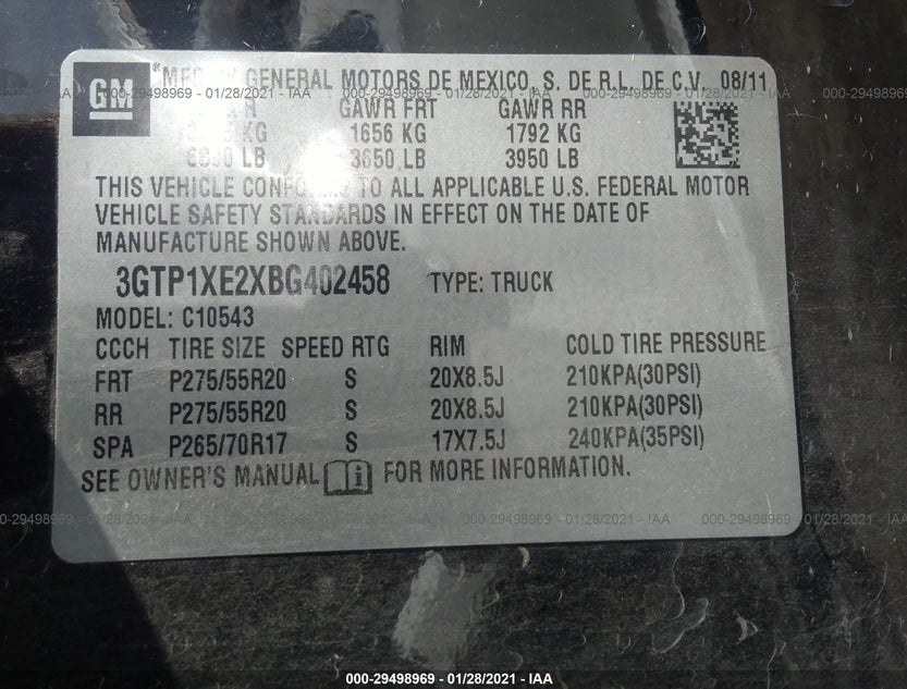 3GTP1XE2XBG402458