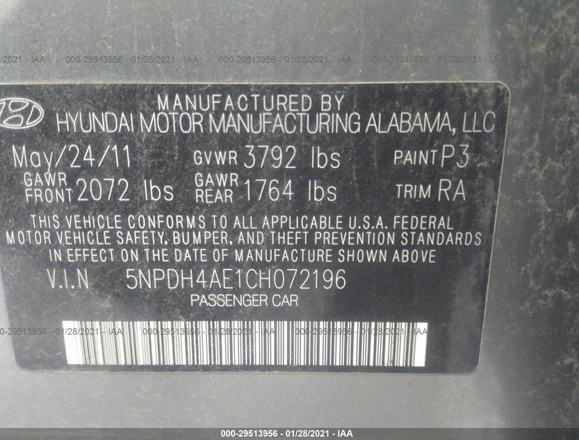 5NPDH4AE1CH072196