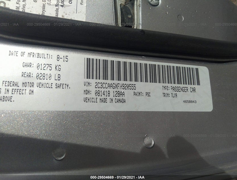 2C3CCAAGXFH920555
