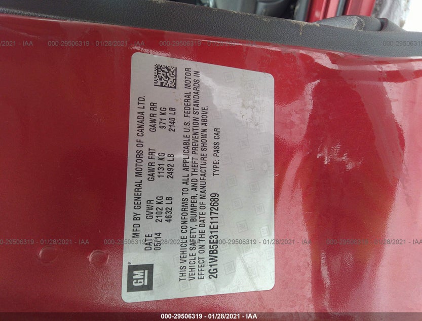 2G1WB5E31E1172689