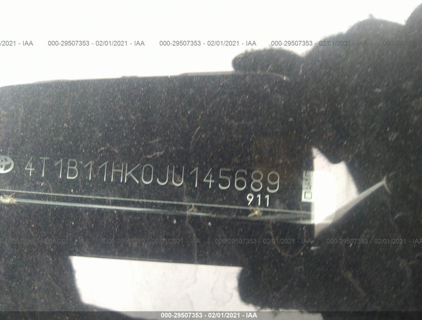 4T1B11HK0JU145689