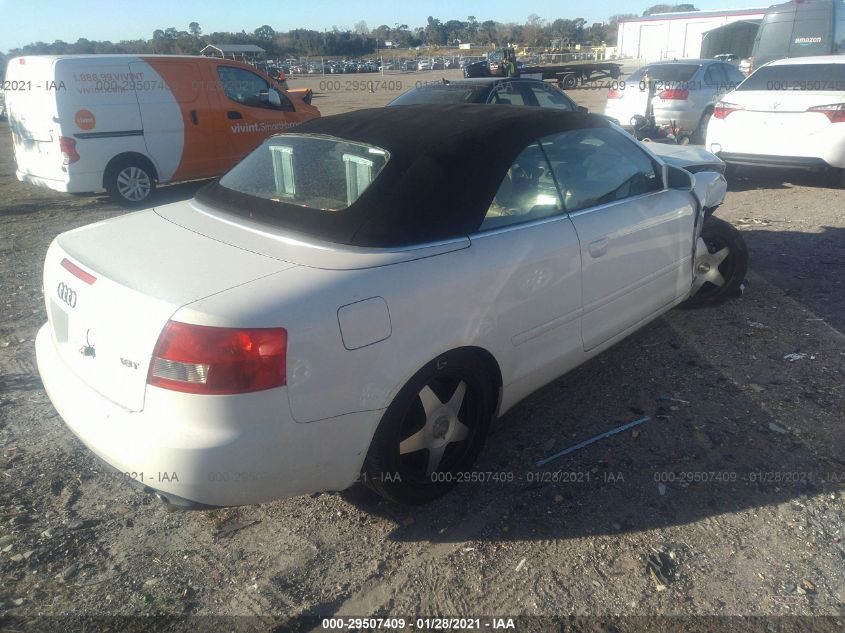 2006 Audi A4 1.8T VIN: WAUAC48H66K011334 Lot: 29507409