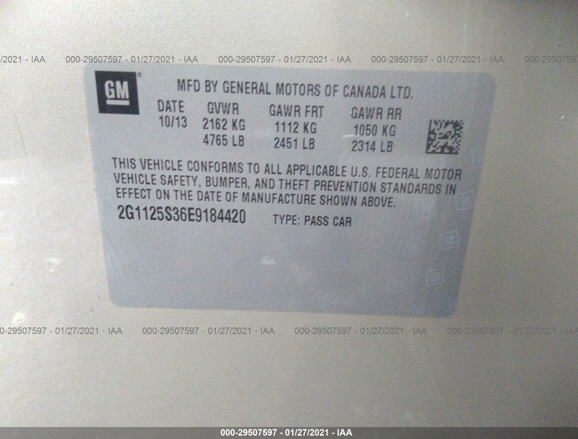 2G1125S36E9184420