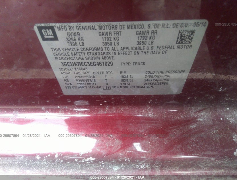 3GCUKREC3EG467029