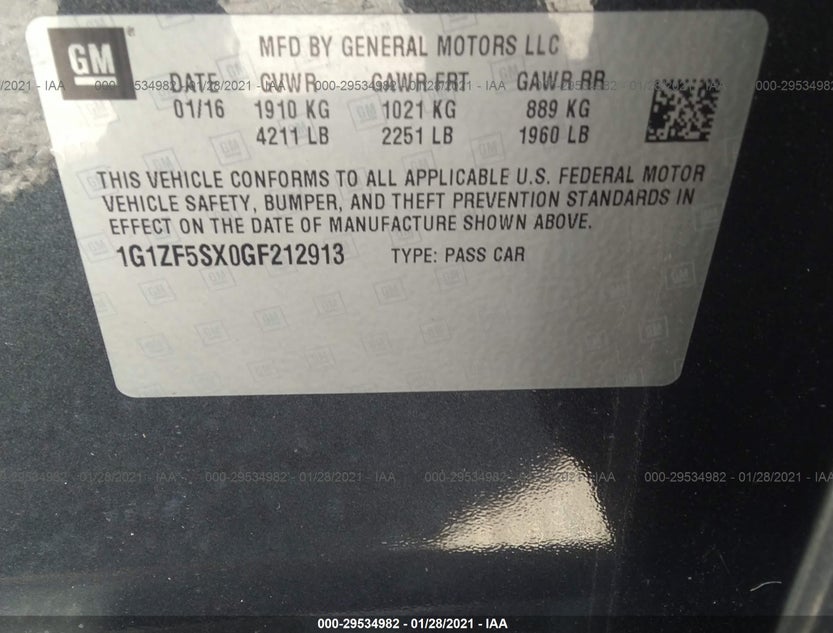 1G1ZF5SX0GF212913