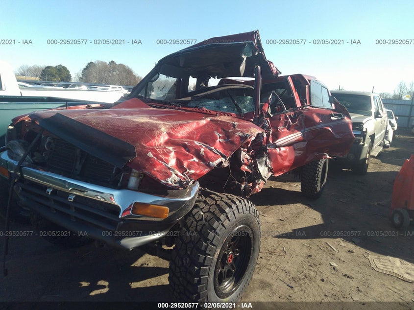 1994 Toyota Pickup 1/2 Ton Ex Lng Whlbase/Dx VIN: JT4VN13D9R5144335 Lot: 29520577