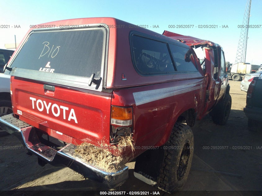 1994 Toyota Pickup 1/2 Ton Ex Lng Whlbase/Dx VIN: JT4VN13D9R5144335 Lot: 29520577