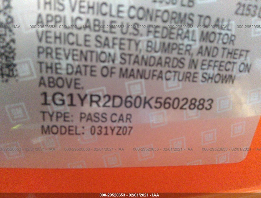 1G1YR2D60K5602883