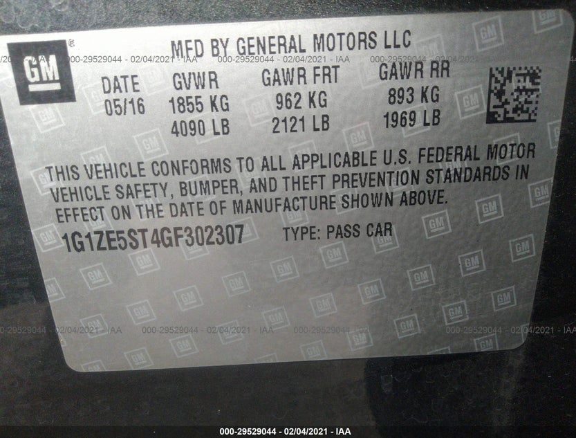 1G1ZE5ST4GF302307