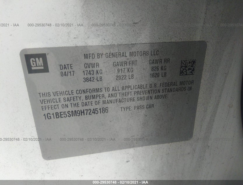 1G1BE5SM9H7245186