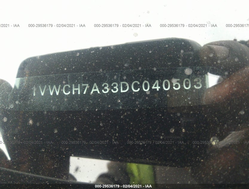 1VWCH7A33DC040503