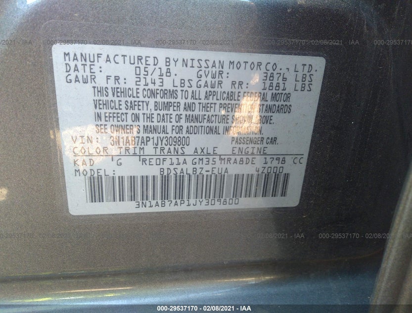3N1AB7AP1JY309800