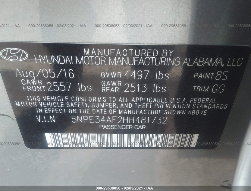 5NPE34AF2HH481732