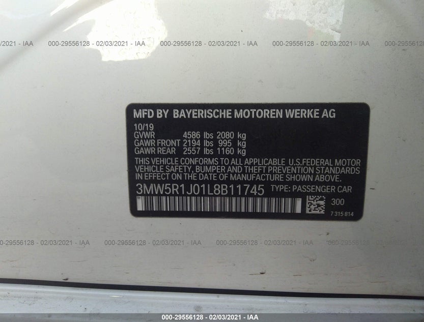 3MW5R1J01L8B11745
