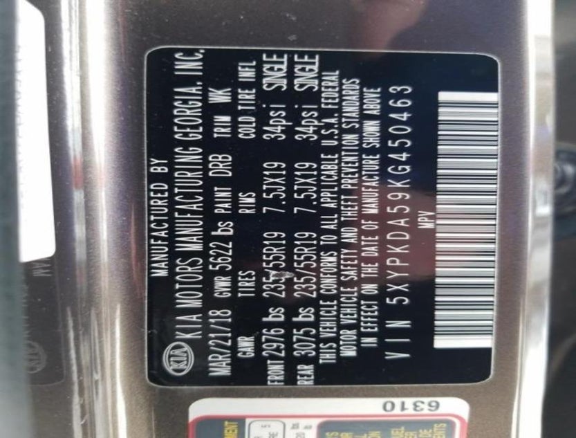 5XYPKDA59KG450463