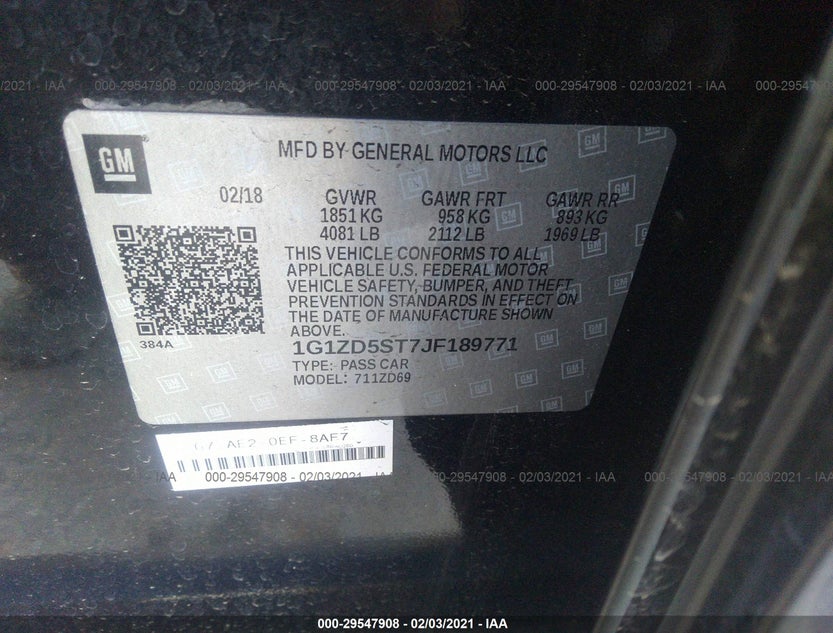 1G1ZD5ST7JF189771