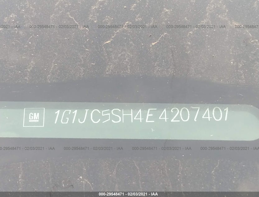 1G1JC5SH4E4207401