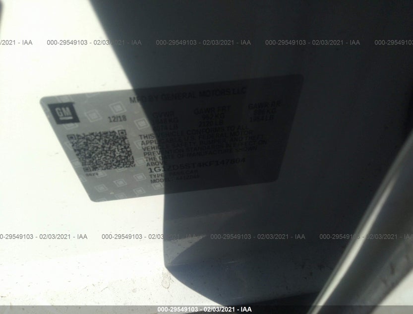 1G1ZD5ST4KF147804
