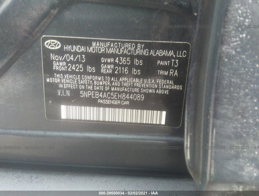 5NPEB4AC5EH844089