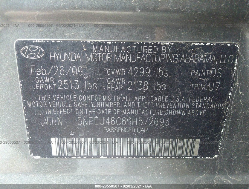 5NPEU46C69H572693