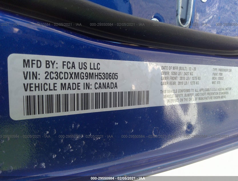 2C3CDXMG9MH530605