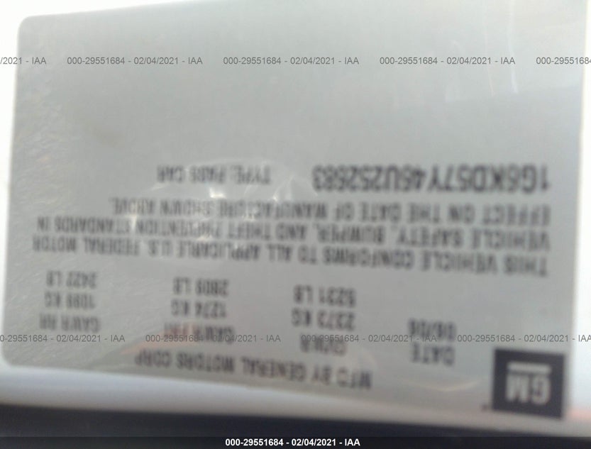1G6KD57Y46U252683