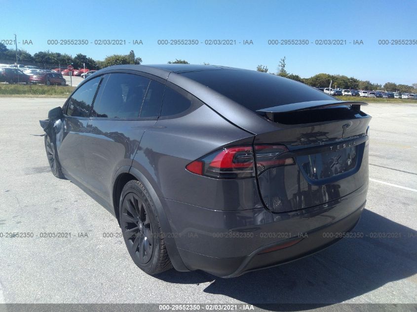 2018 Tesla Model X 75D/P100D/100D VIN: 5YJXCBE22JF103550 Lot: 29552350