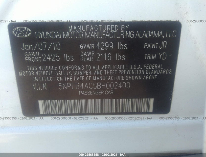 5NPEB4AC5BH002400