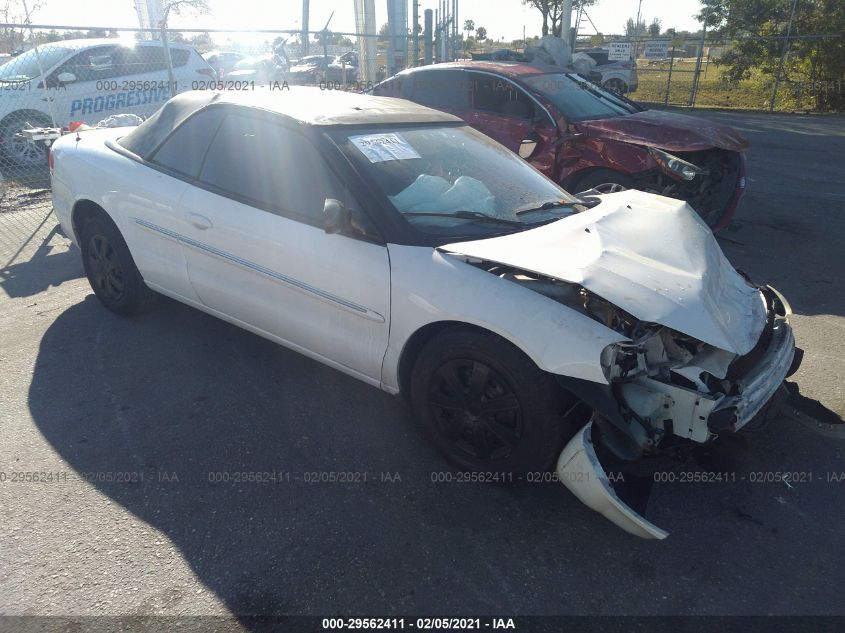 2002 Chrysler Sebring Lx VIN: 1C3EL45R02N182871 Lot: 29562411