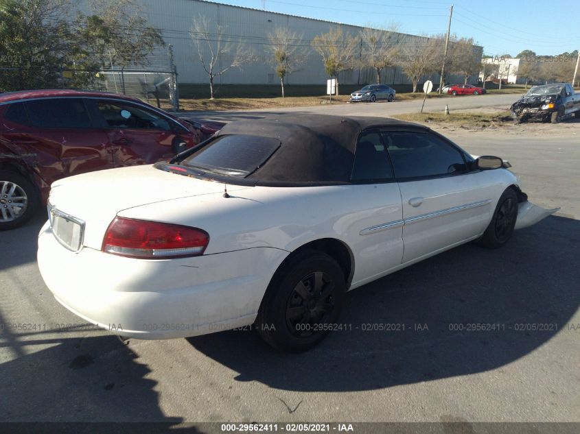 2002 Chrysler Sebring Lx VIN: 1C3EL45R02N182871 Lot: 29562411