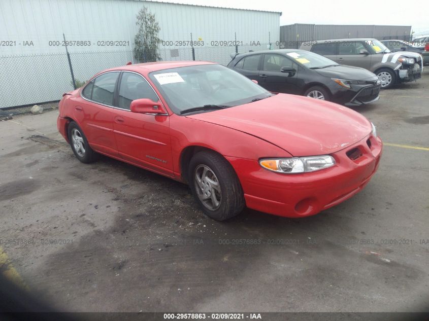 1999 Pontiac Grand Prix Se VIN: 1G2WJ52M9XF299004 Lot: 29578863