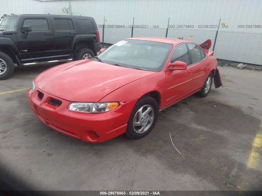 1999 Pontiac Grand Prix Se VIN: 1G2WJ52M9XF299004 Lot: 29578863