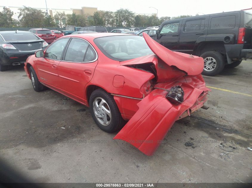 1999 Pontiac Grand Prix Se VIN: 1G2WJ52M9XF299004 Lot: 29578863