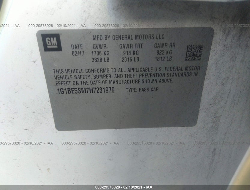 1G1BE5SM7H7231979
