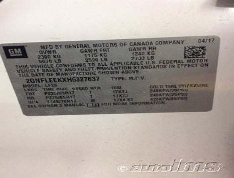2GNFLEEKXH6327637